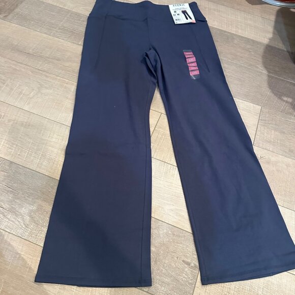 RBX WOMENS XXL PULL ON JOGGER PANTS NEW GRAY BOOTCUT TUMMY CONTROL - Picture 1 of 8